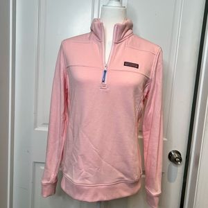 Vineyard Vines Half-Zip Pullover Pink